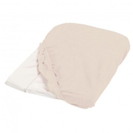 Set of 2 terry changing mattress covers