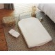 Set of 2 terry changing mattress covers