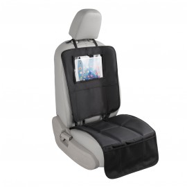 Housses De Siège Auto Imperméables Lot De 2 - Pour Apprentissage Propreté - Doux, Antidérapant - Taille 30x32 Cm - Noir Et Bleu