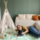 Large reversible playmat
